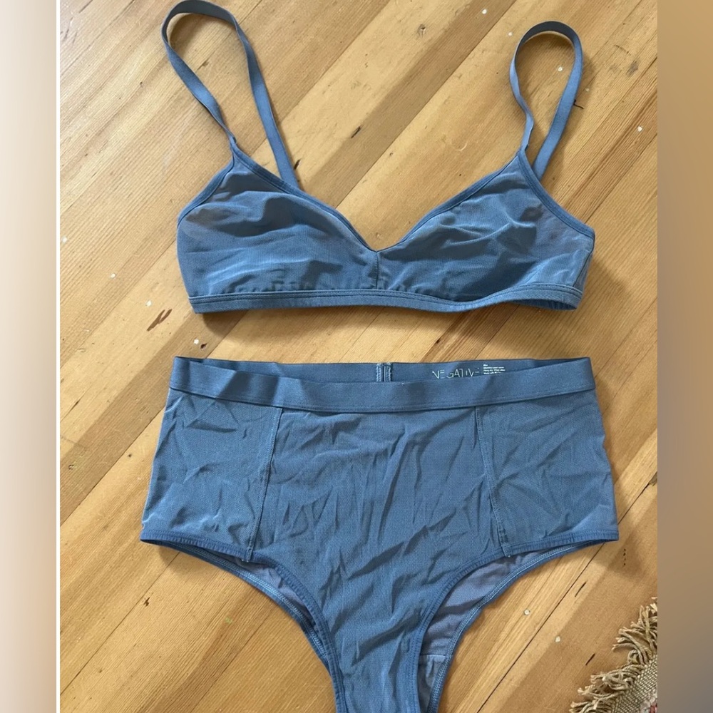 Negative Underwear - “Sieve” bra & underwear
